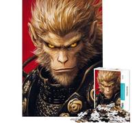 1000 Pieces Jigsaw Puzzles for Adults Golden Monkey Warrior Challenging Game Toys Family Game for The Whole Family Birthday Gifts (size 75x50cm)