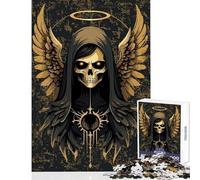 1000 Pieces Jigsaw Puzzles for Adults Gothic Angel Relaxing Games Home Art Decor DIY Toys Artists Collection, Fine Art (52X38cm)