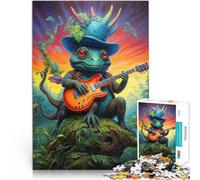 1000 Pieces Jigsaw Puzzles for Adults Groovy Steampunk Beats Hands-on-Spiel denn eignet sich ideal als Geschenk für die ganze Familie38x26cm