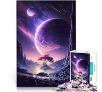 1000 Pieces Jigsaw Puzzles for Adults Heaven Lake Space Lernspiele Heimdekoration Einzigartige Wohndekoration und Geschenke75x50cm