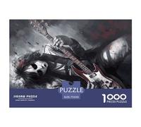 1000 Pieces Jigsaw Puzzles for Adults Heavy Metal Square Wooden Puzzles Unique Piece Puzzle Educational Fun Games Toys 1000pcs (75x50cm)