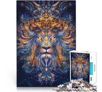 1000 Pieces Jigsaw Puzzles for Adults holy lion Spielzeug Lernspiele Stressabbau Die Liebe zwischen Paaren stärken75x50cm