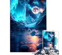 1000 Pieces Jigsaw Puzzles for Adults Ice Cold Antarctica Educational Challenge For Family Fun Relax Games for Ages 14 And over (38x52cm)