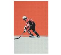 1000 Pieces Jigsaw Puzzles for Adults Ice Hockey Puzzle Teenagers Puzzles Game Stress Reliever Difficult Challenge Puzzle for Adults （78×53cm）