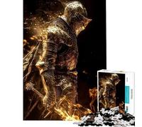1000 Pieces Jigsaw Puzzles for Adults Inferno Medieval Knight Jigsaw for Adults DIY Toys Wall Decoration Unique Gifts for Birthday And Christmas (Size 38x52cm)