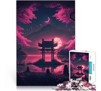 1000 Pieces Jigsaw Puzzles for Adults japan landscape Handgeschwindigkeitswettbewerb Geeignet für die Schreibtischdekoration38x26cm