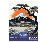 1000 Pieces Jigsaw Puzzles for Adults Japan Nature Art Jigsaw for Adults Relax Games Perfect Decoration Unique Gifts for Birthday And Christmas 38x26cm/1000pcs