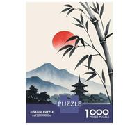 1000 Pieces Jigsaw Puzzles for Adults Japanese Scenery Print Adult Jigsaw Puzzle Toy Wall Decor Analysis And Logic for Is Ideal As A Gift 38x26cm/1000pcs