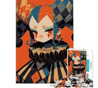 1000 Pieces Jigsaw Puzzles for Adults Jester Core Help The Brain Exercise Stress Reliever Family Game for Age 14+ Game (50X75cm)