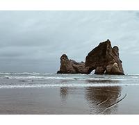 1000 Pieces Jigsaw Puzzles for Adults Jigsaw Puzzles for Adults Challenging Game - Rock block coast 75x50cm