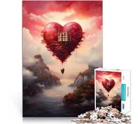 1000 Pieces Jigsaw Puzzles for Adults Journey of the Heart Made of wood for age 14+ Intellectual Game Family Fun Gift。size:50x75cm/19.68x29.52inch