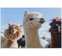 1000 Pieces Jigsaw Puzzles for Adults Kids,Lama Llama Alpaca Jigsaw Puzzle Educational Games Home Decoration