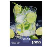 1000 Pieces Jigsaw Puzzles for Adults Lime Mint Water Painting Artwork Adult Jigsaw Puzzle Toy Wall Decor Analysis And Logic for Is Ideal As A Gift 70x50cm/1000pcs