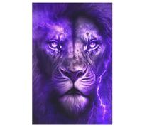 1000 Pieces Jigsaw Puzzles for Adults Lion Portrait Puzzle Teenagers Game Stress Reliever Difficult Challenge （78×53cm）
