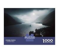 1000 Pieces Jigsaw Puzzles for Adults Loch Ness Monster Sightings Puzzle for Adults Toy Wall Decor Perfect Decoration Unique Gifts for Birthday And Christmas 38x26cm/1000pcs