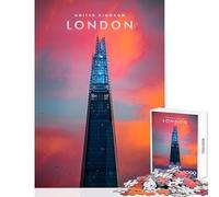 1000 Pieces Jigsaw Puzzles for Adults London Adult Jigsaw Puzzles Analysis And Logic Educational Challenge Family Fun & Game Night (50x75cm)