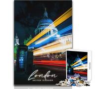 1000 Pieces Jigsaw Puzzles for Adults London United Kingdom Educational Family Game Difficult Hard Gift For Birthdays Size 38x26cm