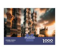 1000 Pieces Jigsaw Puzzles for Adults London's Gothic Wonders Adult Jigsaw Puzzle Toy Wall Decor Analysis And Logic for Is Ideal As A Gift 70x50cm/1000pcs