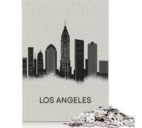 1000 Pieces Jigsaw Puzzles for Adults | Los Angeles Skyline Jigsaw Puzzles for Adults 1000 Pieces Puzzle Gifts 1000pcs (75x50cm)