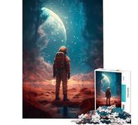 1000 Pieces Jigsaw Puzzles for Adults Lost in Space Help The Brain Exercise Stress Reliever Family Game for Age 14+ Game (38X26cm)