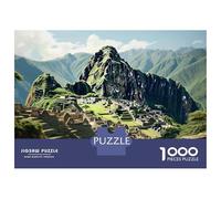1000 Pieces Jigsaw Puzzles for Adults Machu Picchu Inca Ruins-1 Puzzle for Adults Toy Wall Decor Perfect Decoration Unique Gifts for Birthday And Christmas 70x50cm/1000pcs