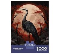 1000 Pieces Jigsaw Puzzles for Adults Magic Black Stork Teenager Puzzles DIY Toys Improve Memory Birthday And Unique Gifts 38x26cm/1000pcs