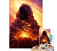 1000 Pieces Jigsaw Puzzles for Adults Magic Nova Star Space God Help The Brain Exercise Stress Reliever Family Game for Age 14+ Game (38X26cm)