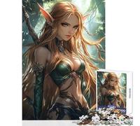 1000 Pieces Jigsaw Puzzles for Adults Miya Mobile Legends Family Games A Work of Art Toy Wall Decor Artists Collection, Fine Art (50X75cm)