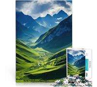 1000 Pieces Jigsaw Puzzles for Adults Mountain Melodies of Summer Toy Intellectual Game 50x75cm unique challenge game for Age 14