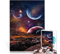 1000 Pieces Jigsaw Puzzles for Adults Nature On Another Planet Entspannungsspiele mit passendem Poster und Quizblatt38x26cm