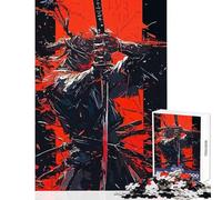 1000 Pieces Jigsaw Puzzles for Adults Ninja War Paint Strengthen Happy Family Ties Special Surprise (38x26cm)