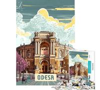 1000 Pieces Jigsaw Puzzles for Adults Odesa Challenging Game Toys Educational Game Wall Decoration Great Gifts And Toys (size 38x26cm)