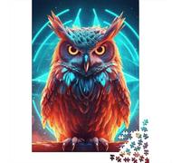 1000 Pieces Jigsaw Puzzles for Adults Owl Puzzle Sets for Family Wooden Puzzles Brain Challenge Puzzle 1000pcs (75x50cm)