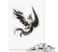 1000 Pieces Jigsaw Puzzles for Adults | Painting Phoenix Jigsaw Puzzles for Adults 1000 Pieces Puzzle Gifts 1000pcs (75x50cm)