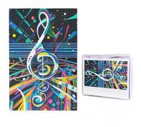 1000 Pieces Jigsaw Puzzles for Adults Personalized Wooden Puzzle Abstract Music Themed Puzzles from Photos Picture Puzzle for Family Wedding Christmas Birthday Gifts