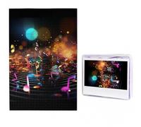 1000 Pieces Jigsaw Puzzles for Adults Personalized Wooden Puzzle Colorful Music Notes Puzzles from Photos Picture Puzzle for Family Wedding Christmas Birthday Gifts