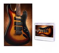 1000 Pieces Jigsaw Puzzles for Adults Personalized Wooden Puzzle Instrumental Guitar Puzzles from Photos Picture Puzzle for Family Wedding Christmas Birthday Gifts