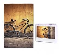 1000 Pieces Jigsaw Puzzles for Adults Personalized Wooden Puzzle Old Bicycle Puzzles from Photos Picture Puzzle for Family Wedding Christmas Birthday Gifts