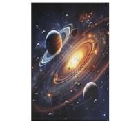 1000 Pieces Jigsaw Puzzles for Adults Planet Puzzle Teenagers Puzzles Game Stress Reliever Difficult Challenge Puzzle for Adults (78×53cm)