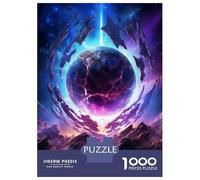 1000 Pieces Jigsaw Puzzles for Adults Planetary Wreckage Puzzles for Adults Family Games Precision Cutting Unique Gifts for Birthday And Christmas 38x26cm/1000pcs