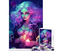 1000 Pieces Jigsaw Puzzles for Adults Powerful Witchcraft Enjoy Peaceful Family Home Time Heartfelt Idea (38x52cm)