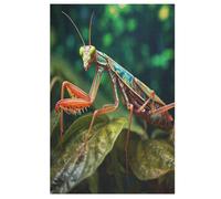 1000 Pieces Jigsaw Puzzles for Adults Praying Mantis Puzzle Teenagers Game Stress Reliever Difficult Challenge 78×53cm