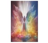 1000 Pieces Jigsaw Puzzles for Adults Rainbow Angel Puzzle Teenagers Game Stress Reliever Difficult Challenge （78×53cm）