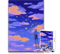 1000 Pieces Jigsaw Puzzles for Adults Reaching for The Stars Enjoy Gentle Leisure Relaxation Stable Fit Accurate Cutting Toy Size 50x75cm