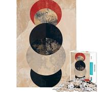 1000 Pieces Jigsaw Puzzles for Adults Red Accent Orbit Adult Jigsaw Puzzle Relax Games Analysis And Logic Difficult And Challenge (Size 38x26cm)