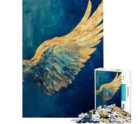 1000 Pieces Jigsaw Puzzles for Adults Right Angel Wing Puzzles for Adults Relax Games A Work of Art Difficult And Challenge (Size 38x26cm)
