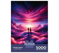 1000 Pieces Jigsaw Puzzles for Adults Romantic Sky Walk Adult Jigsaw Puzzle Toy Wall Decor Analysis And Logic for Is Ideal As A Gift 70x50cm/1000pcs