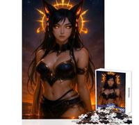 1000 Pieces Jigsaw Puzzles for Adults Solar Foxfire Goddess Adult Jigsaw Puzzles Analysis And Logic Educational Challenge Family Fun & Game Night (38x52cm)