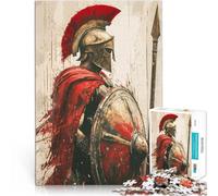 1000 Pieces Jigsaw Puzzles for Adults Soldier warrior spartan Analyse und Logik Tolle Geschenke und Spielzeuge75x50cm