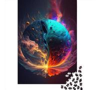 1000 Pieces Jigsaw Puzzles for Adults Space Planet Puzzle Sets for Family Wooden Puzzles Brain Challenge Puzzle 1000pcs (75x50cm)